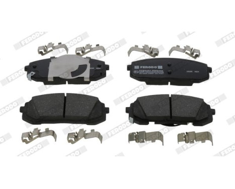 Brake pad set, disc brake FDB5424 Ferodo