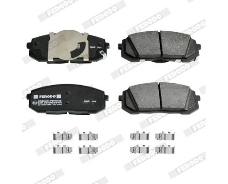 Brake pad set, disc brake FDB5424 Ferodo, Image 3