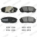 Brake pad set, disc brake FDB5424 Ferodo, Thumbnail 3