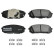 Brake pad set, disc brake FDB5424 Ferodo, Thumbnail 2