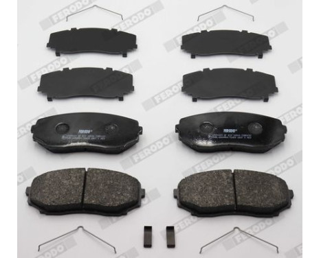 Brake pad set, disc brake FDB5433 Ferodo, Image 3