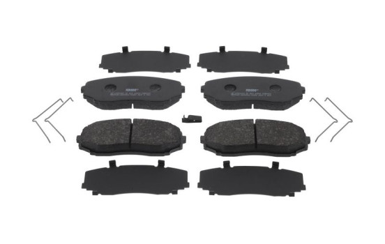 Brake pad set, disc brake FDB5433 Ferodo