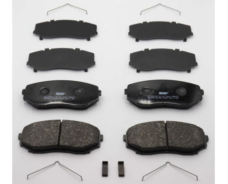 Brake pad set, disc brake FDB5433 Ferodo, Image 2