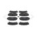 Brake pad set, disc brake FDB5433 Ferodo, Thumbnail 5