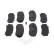 Brake pad set, disc brake FDB5433 Ferodo, Thumbnail 6