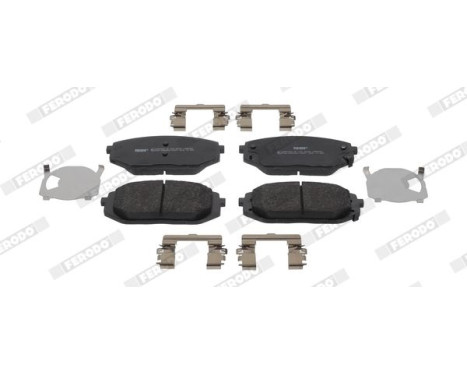 Brake pad set, disc brake FDB5445 Ferodo