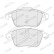 Brake pad set, disc brake FDB5448 Ferodo