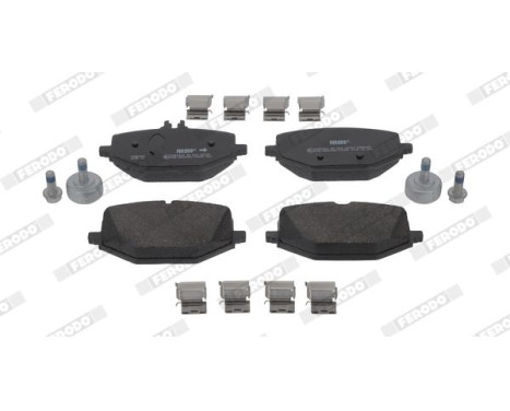 Brake pad set, disc brake FDB5449 Ferodo