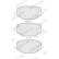 Brake pad set, disc brake FDB5449 Ferodo, Thumbnail 2