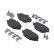 Brake pad set, disc brake FDB5449 Ferodo, Thumbnail 6