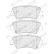 Brake pad set, disc brake FDB5450 Ferodo, Thumbnail 2