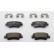 Brake pad set, disc brake FDB5450 Ferodo, Thumbnail 2