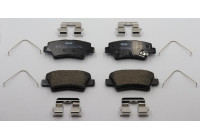 Brake pad set, disc brake FDB5450 Ferodo