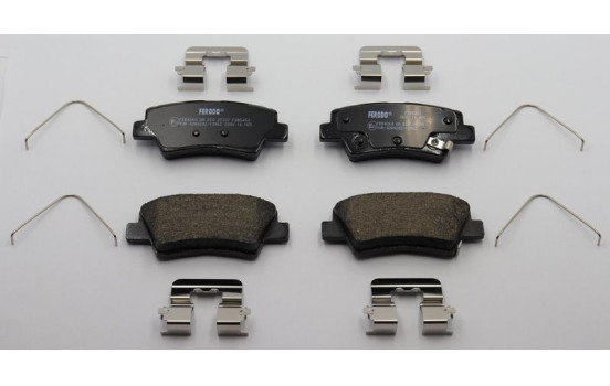 Brake pad set, disc brake FDB5450 Ferodo