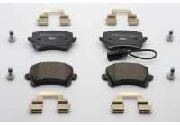 Brake pad set, disc brake FDB5451 Ferodo