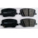 Brake pad set, disc brake FDB5452 Ferodo, Thumbnail 2
