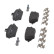Brake pad set, disc brake FDB5453 Ferodo, Thumbnail 4