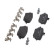 Brake pad set, disc brake FDB5453 Ferodo, Thumbnail 6