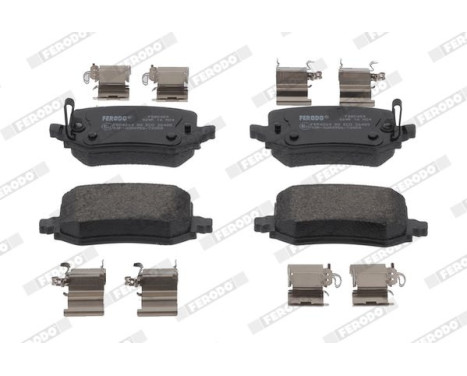 Brake pad set, disc brake FDB5459 Ferodo