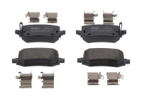 Brake pad set, disc brake FDB5459 Ferodo