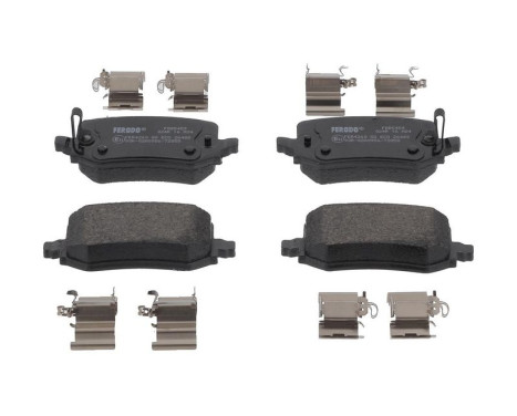 Brake pad set, disc brake FDB5459 Ferodo