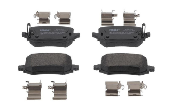 Brake pad set, disc brake FDB5459 Ferodo