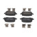 Brake pad set, disc brake FDB5459 Ferodo, Thumbnail 5