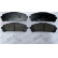 Brake pad set, disc brake FDB5464 Ferodo, Thumbnail 3