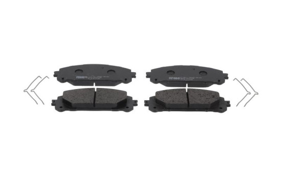 Brake pad set, disc brake FDB5464 Ferodo