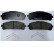 Brake pad set, disc brake FDB5464 Ferodo, Thumbnail 3