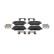 Brake pad set, disc brake FDB5466 Ferodo