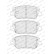 Brake pad set, disc brake FDB5466 Ferodo, Thumbnail 3