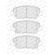 Brake pad set, disc brake FDB5468 Ferodo, Thumbnail 3