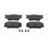 Brake pad set, disc brake FDB5469 Ferodo, Thumbnail 3