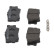 Brake pad set, disc brake FDB5469 Ferodo, Thumbnail 4