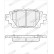 Brake pad set, disc brake FDB5470 Ferodo, Thumbnail 2