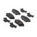 Brake pad set, disc brake FDB5470 Ferodo, Thumbnail 6