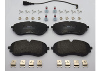 Brake pad set, disc brake FDB5474 Ferodo