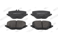 Brake pad set, disc brake FDB5477 Ferodo