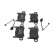 Brake pad set, disc brake FDB5479 Ferodo, Thumbnail 4