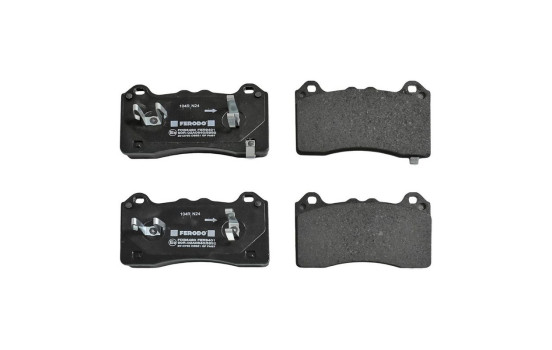 Brake pad set, disc brake FDB5480 Ferodo, Image 2