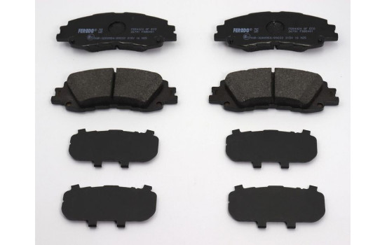 Brake pad set, disc brake FDB5481 Ferodo