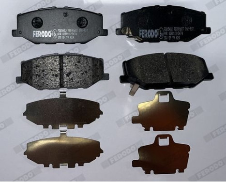 Brake pad set, disc brake FDB5482 Ferodo, Image 2