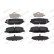 Brake pad set, disc brake FDB5482 Ferodo, Thumbnail 3
