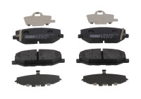 Brake pad set, disc brake FDB5482 Ferodo