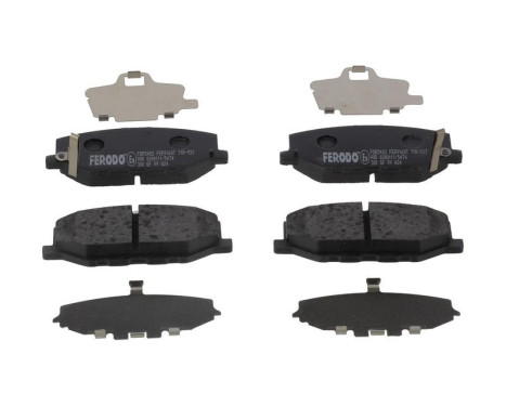 Brake pad set, disc brake FDB5482 Ferodo