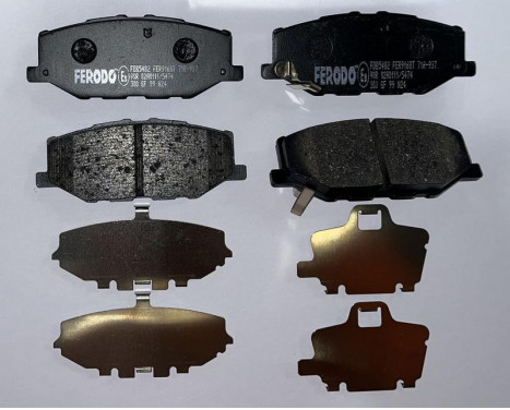 Brake pad set, disc brake FDB5482 Ferodo, Image 2