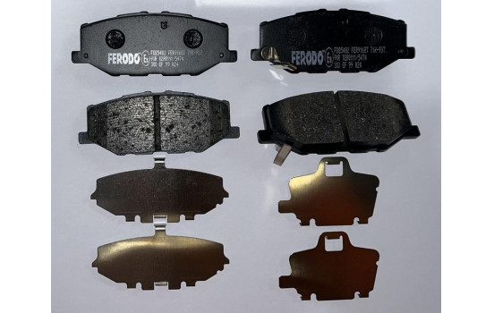 Brake pad set, disc brake FDB5482 Ferodo, Image 2