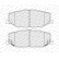 Brake pad set, disc brake FDB5482 Ferodo, Thumbnail 3