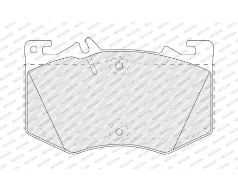 Brake pad set, disc brake FDB5483 Ferodo, Image 3